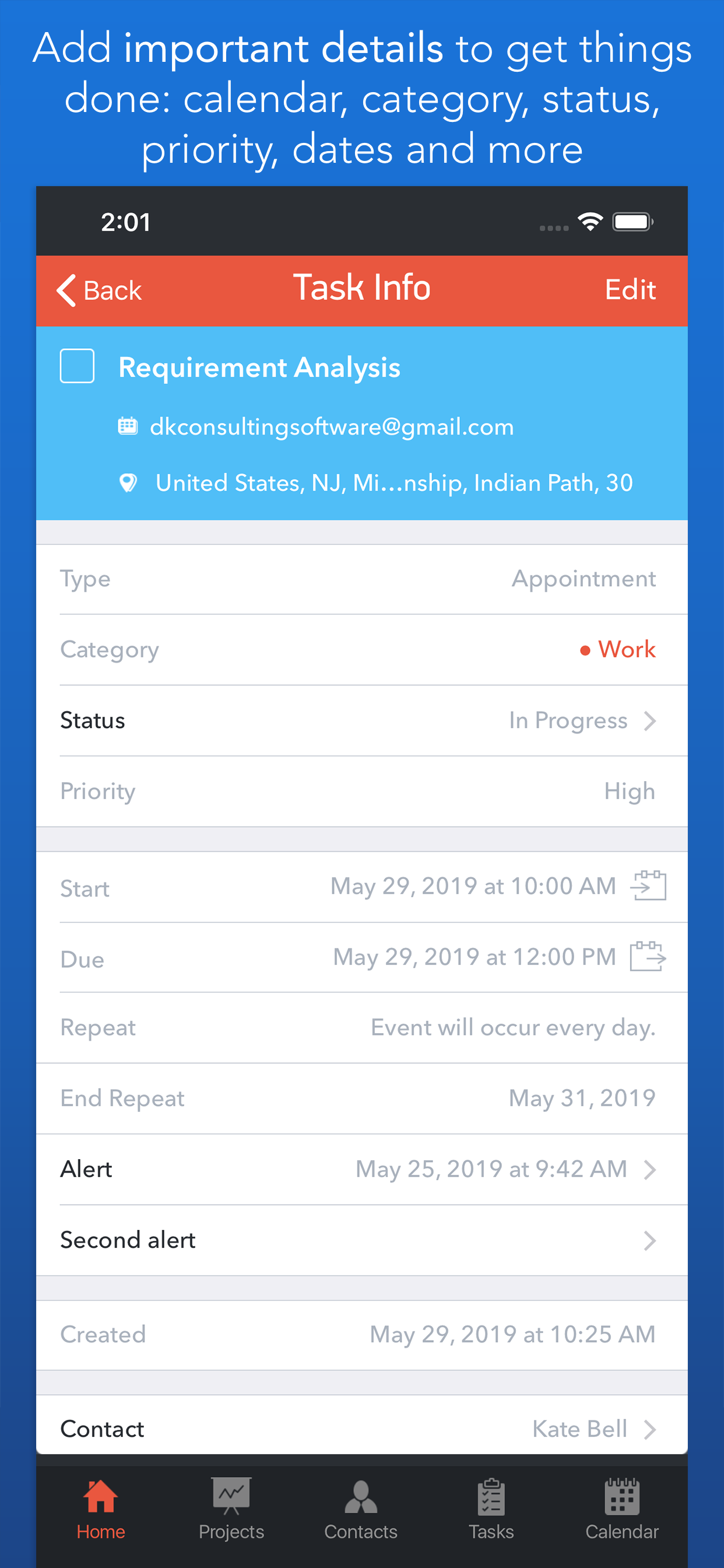 Task Office lite: to-do list