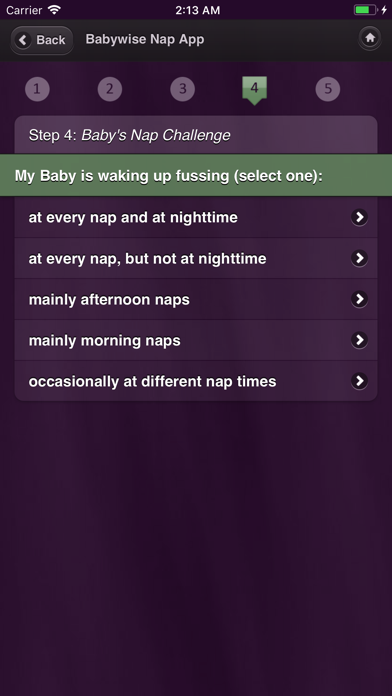 Babywise Nap App Screenshot