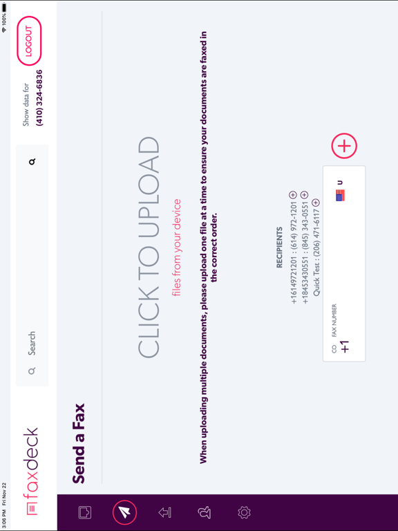 Screenshot #5 pour FaxDeck