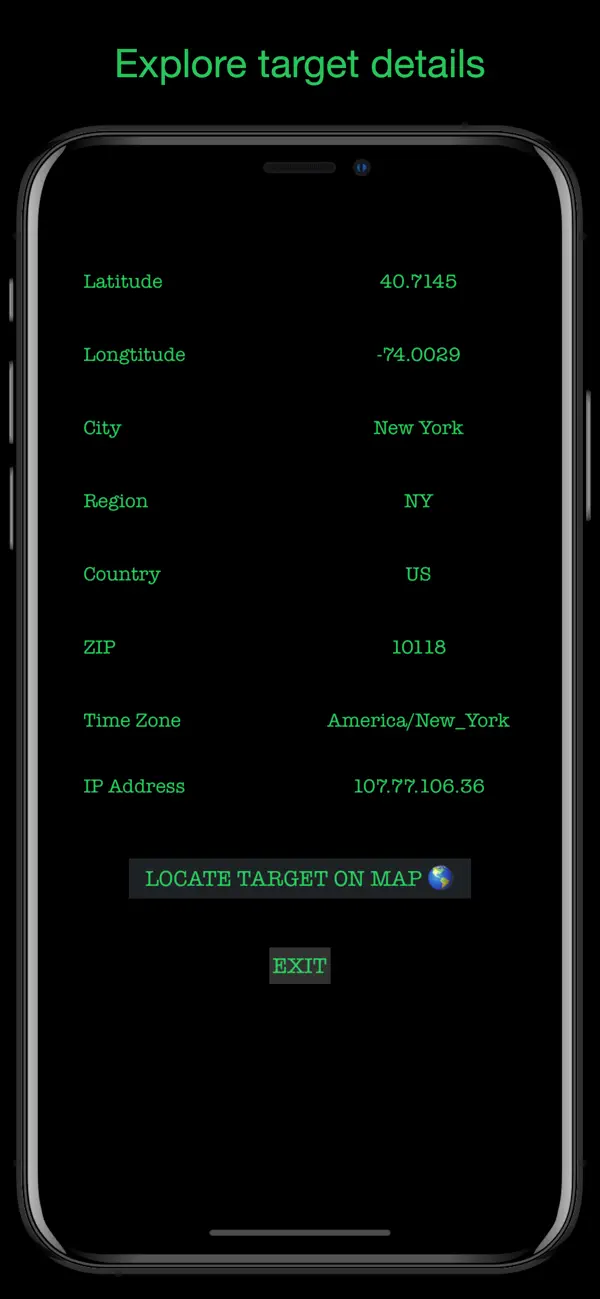 Track That IP-Server Locator Screenshot 2