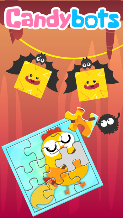 Screenshot #1 pour Puzzle Enfants Jeux - BabyBots