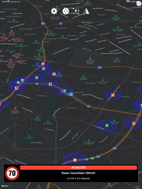 Screenshot #4 pour Radars France et Europe · FR