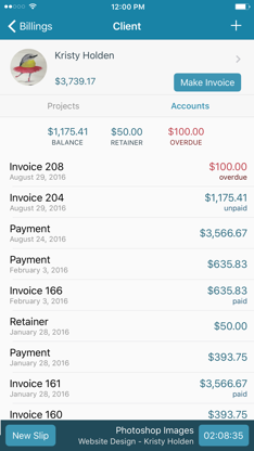 Billings Pro - Time & Invoice screenshot 4