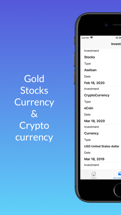 Investor - Investment Tracking screenshot