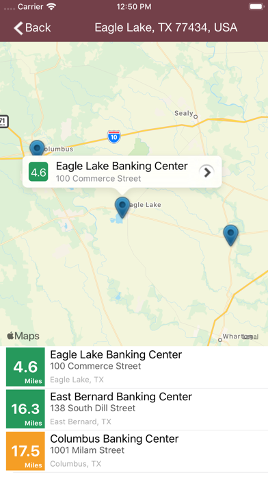 First National Bank Eagle Lake Screenshot