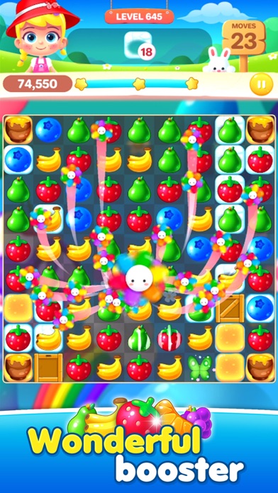 Fruit Candy Puzzle Screenshot