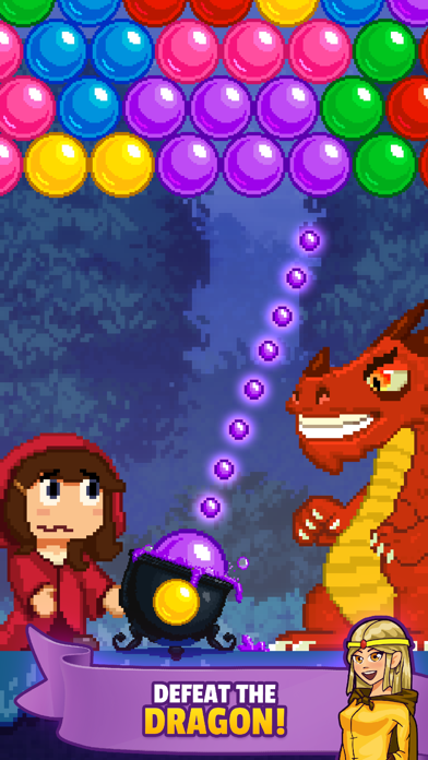 Witch Game - Bubble Pop Origin Screenshot