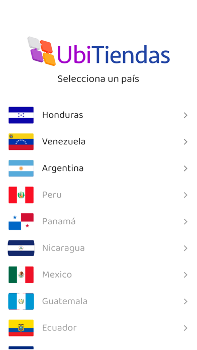 Screenshot #1 pour UbiTiendas