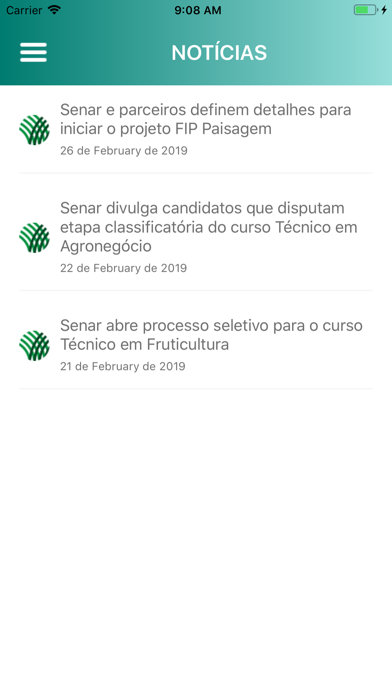 SISATeG app screenshot