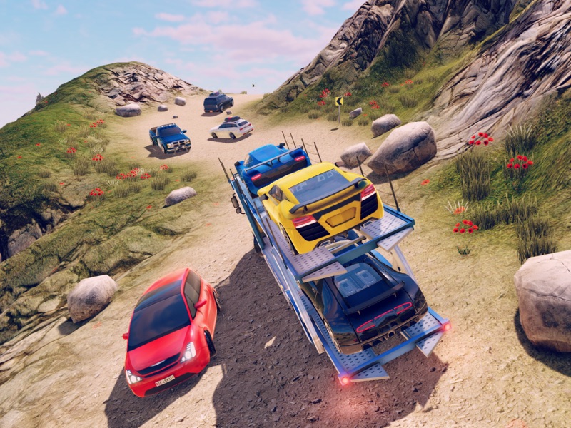John: Truck Car Transport Sim screenshot 8