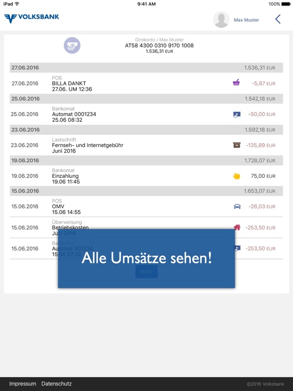 Screenshot #6 pour Volksbank Quick