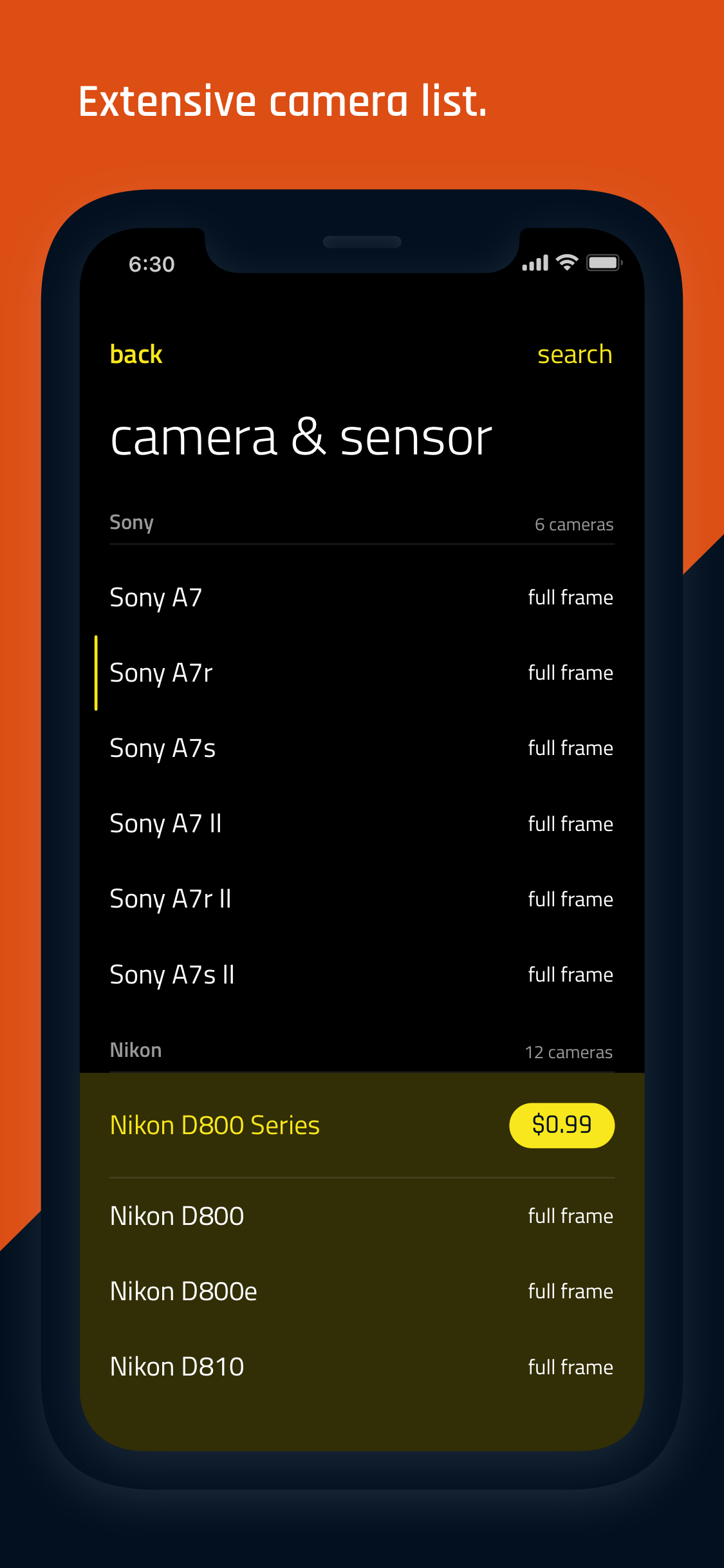 DOF Pro screenshot 5
