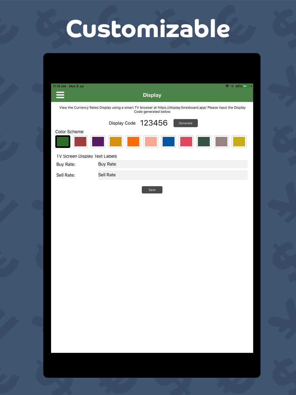 iPad screenshot