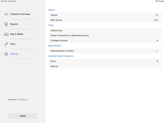 WaveMark iPad screenshot 4 - Business app