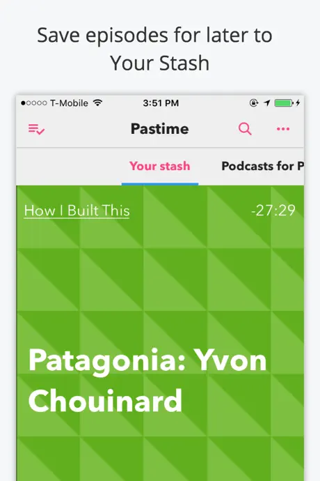 Pastime for podcasts