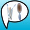 SmallTalk Daily Activities provides a library of pictures you can tap that speak out loud