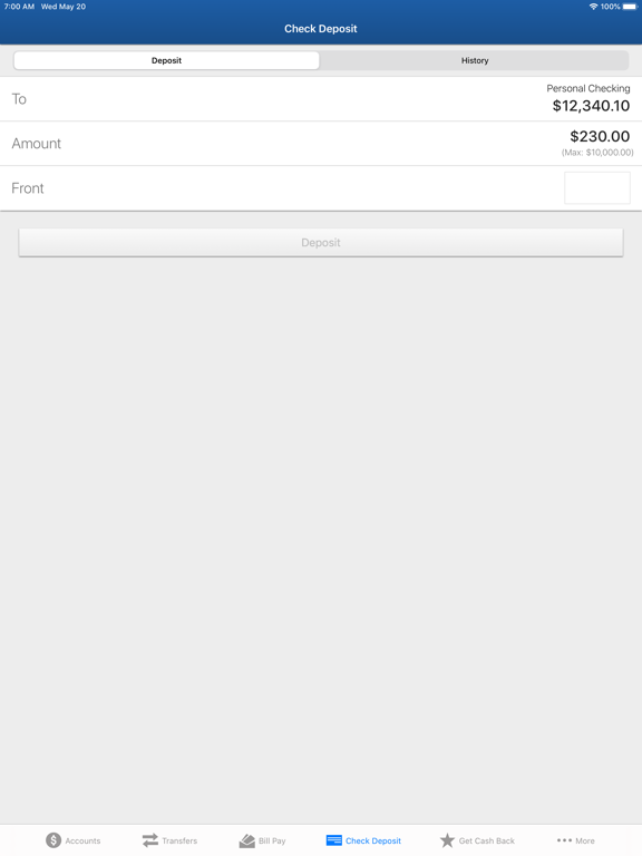 FNB Hugo iPad screenshot 7 - Business app