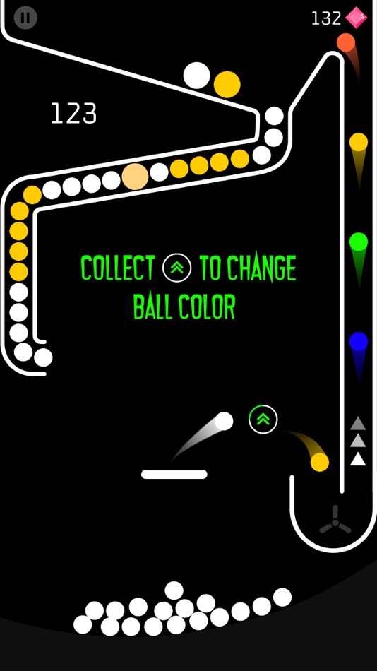 #1. Bouncy Ballz Real Physics (iOS) 由: Phoenix Mind Games