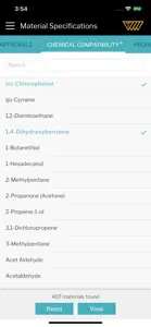 Sealing Materials Selector screenshot #3 for iPhone