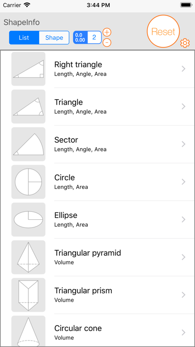 How to cancel & delete ShapeInfo Plus from iphone & ipad 1