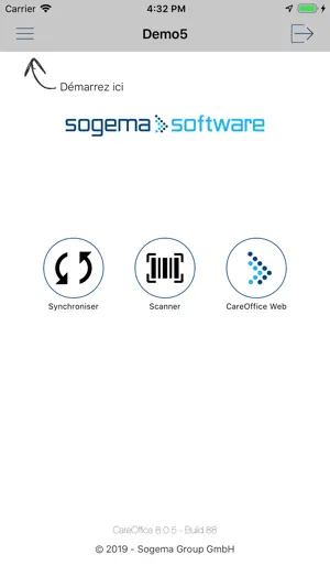 CareOffice Touch 8 screenshot 1