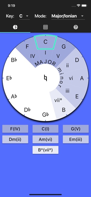 Simple Circle of Fifths(圖1)-速報App