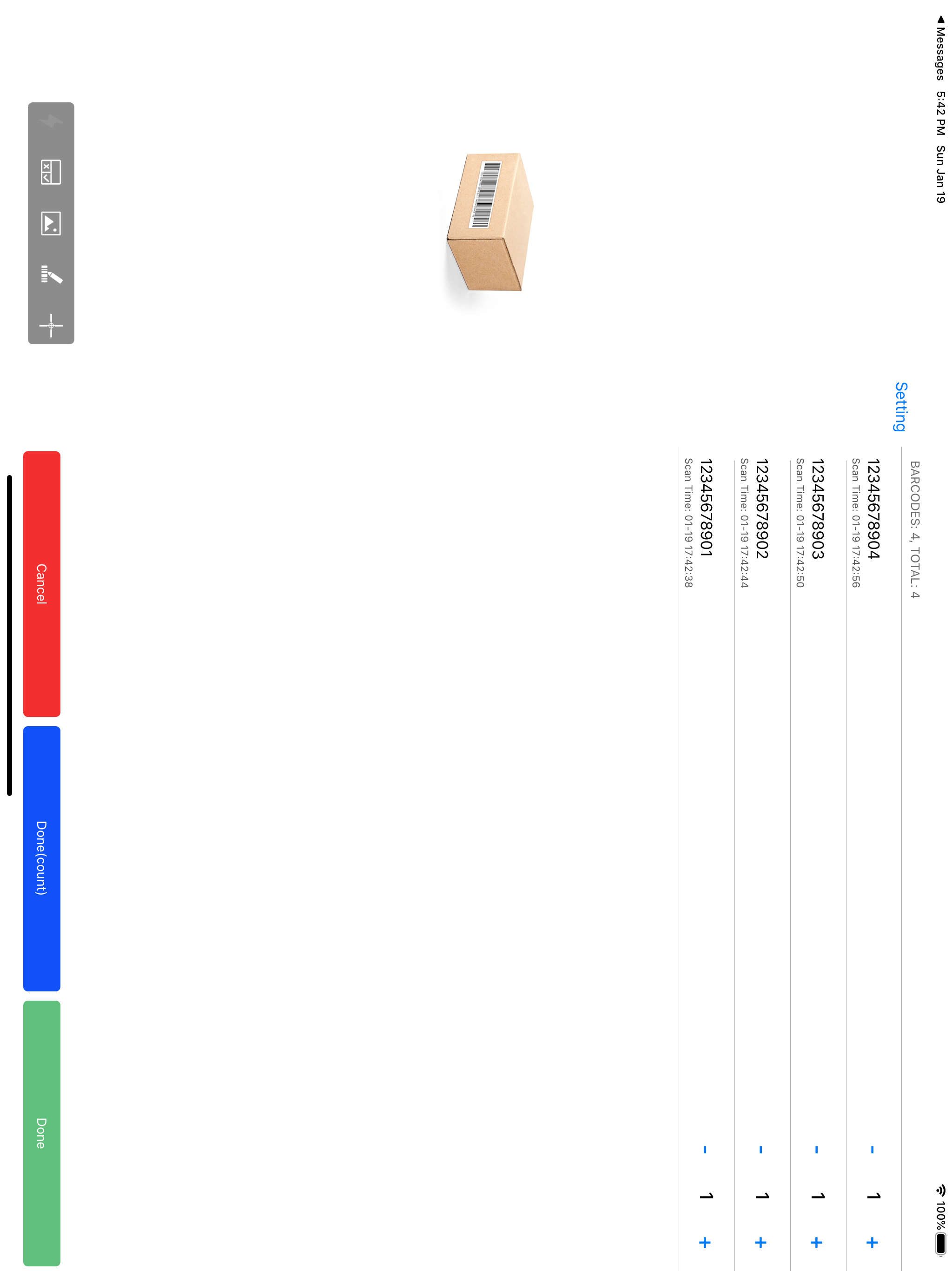 Barcode Keyboard - BarcodeKey