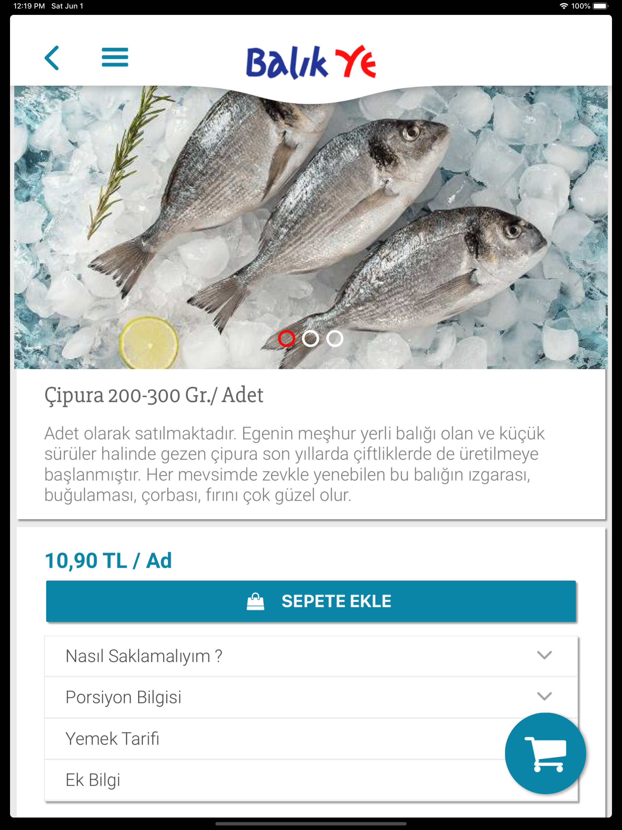 BalıkYe - Online Balık Marketi screenshot 10