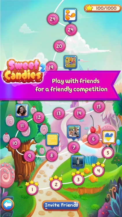 Sweet Candies 2: Match 3 Games screenshot-4