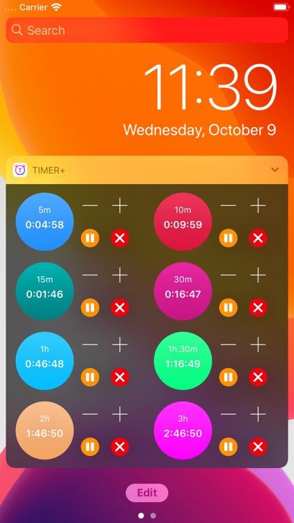 Widget Timer - 8 Concurrent