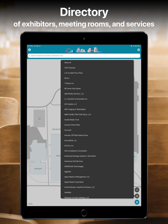 Screenshot #5 pour Las Vegas Event Maps