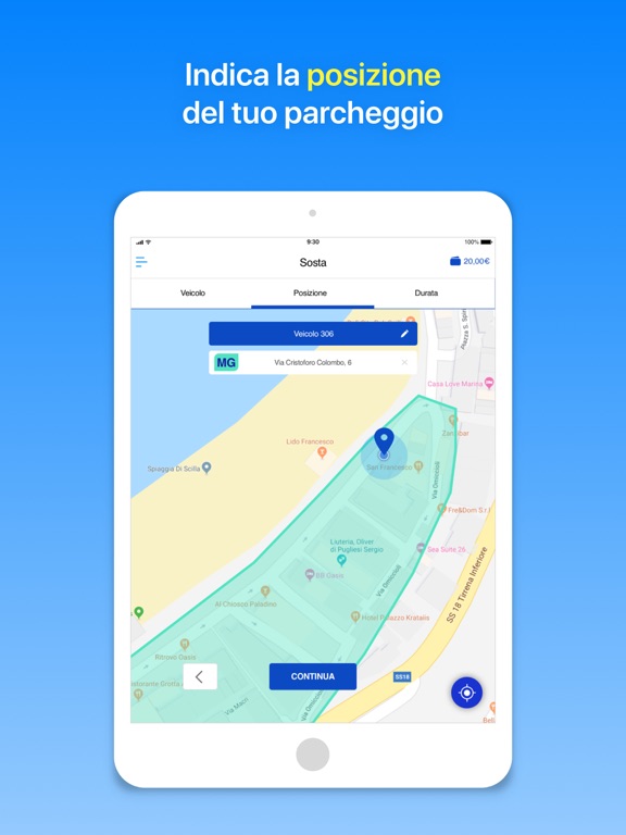 Screenshot #6 pour Vivi Scilla Parcheggi e Sosta