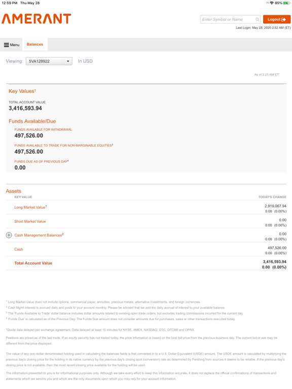 Screenshot #4 pour Amerant Investments