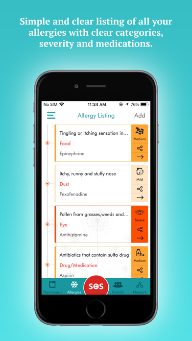 Alleapp - Allergy Tracking screenshot 2