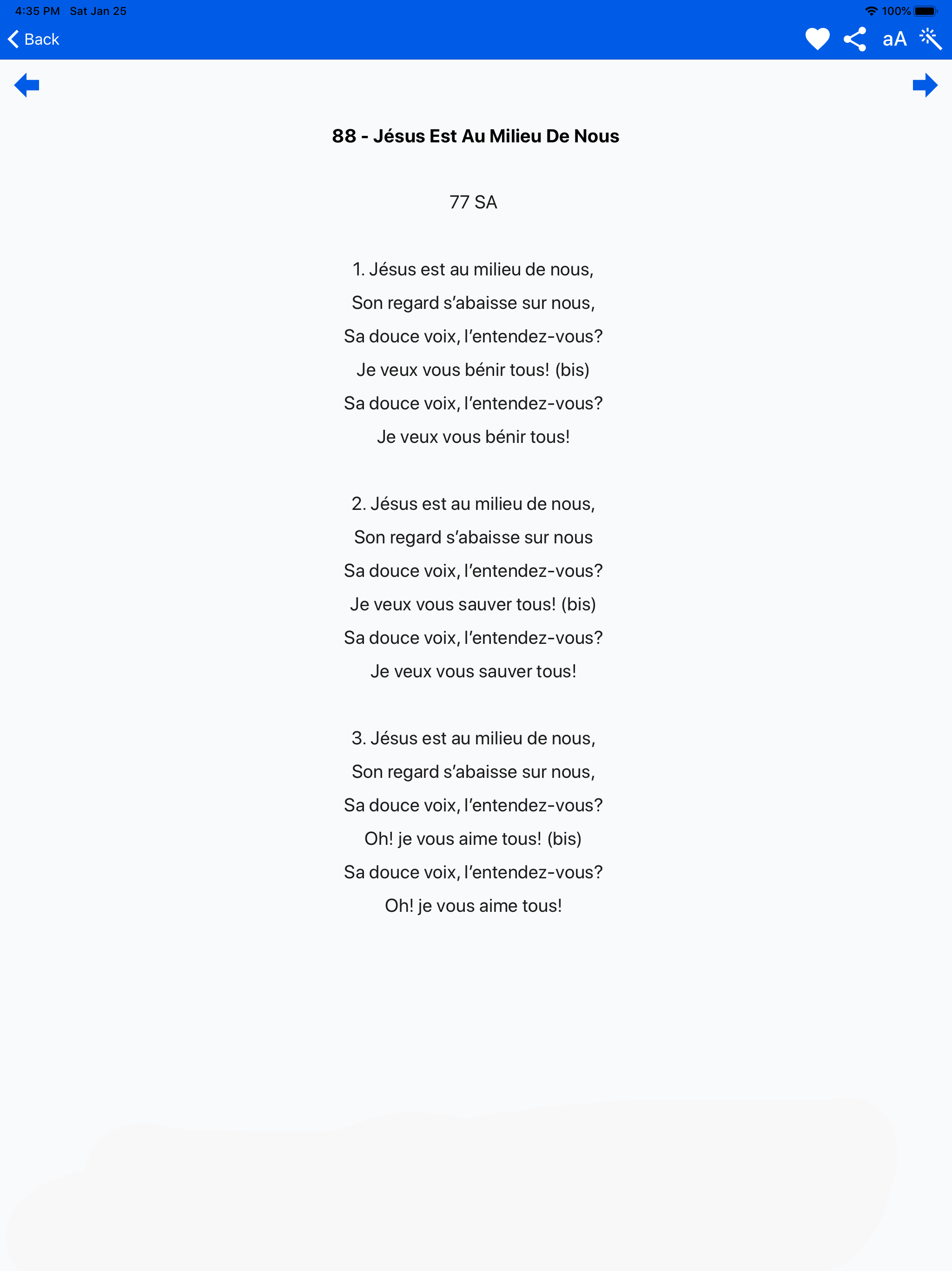 Chants D'Esperance Tunes screenshot 12