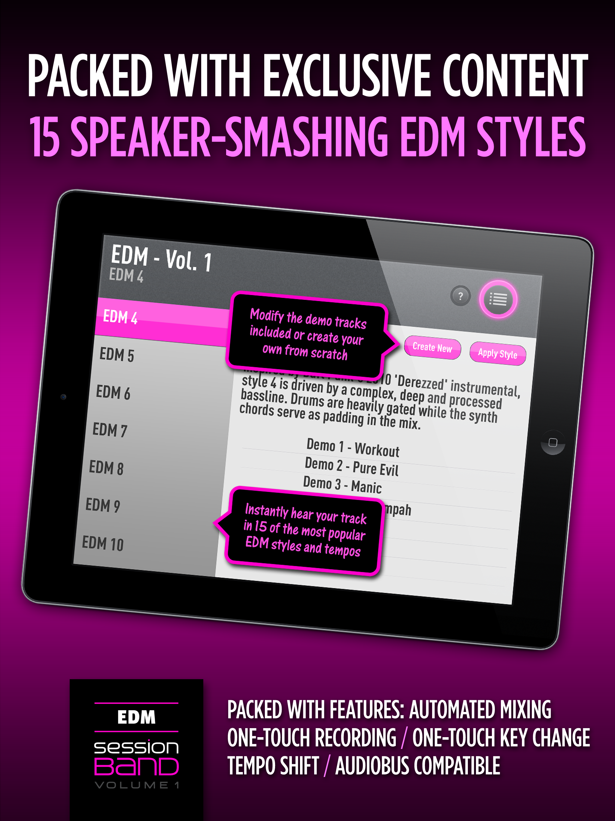 SessionBand EDM 1 screenshot 9