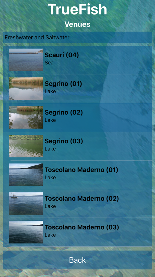 #1. TrueFish (iOS) 由: Ivan Tibaldi