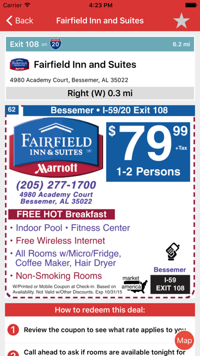 Travel Coupons Screenshot