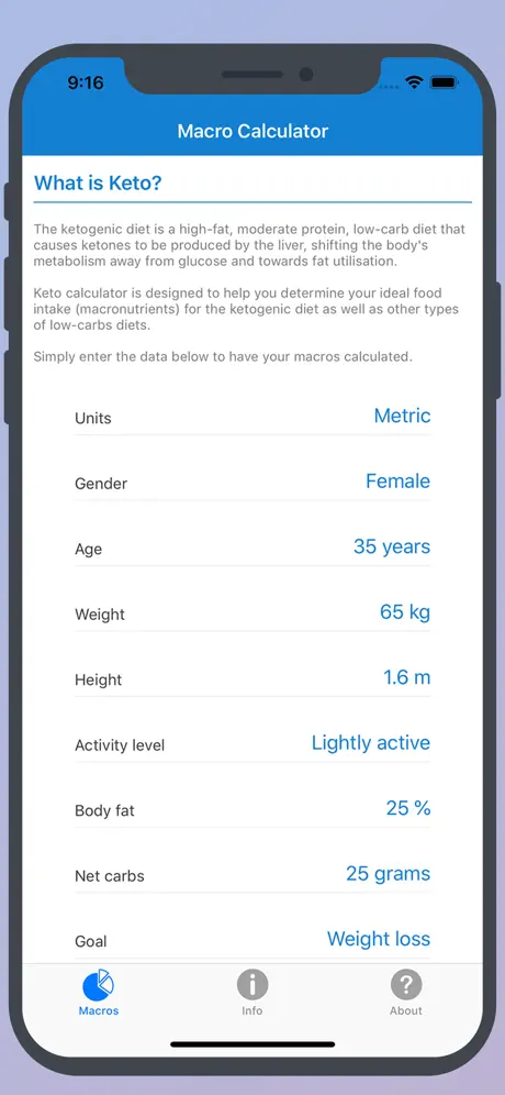 Keto Calculator - Keto Buddy