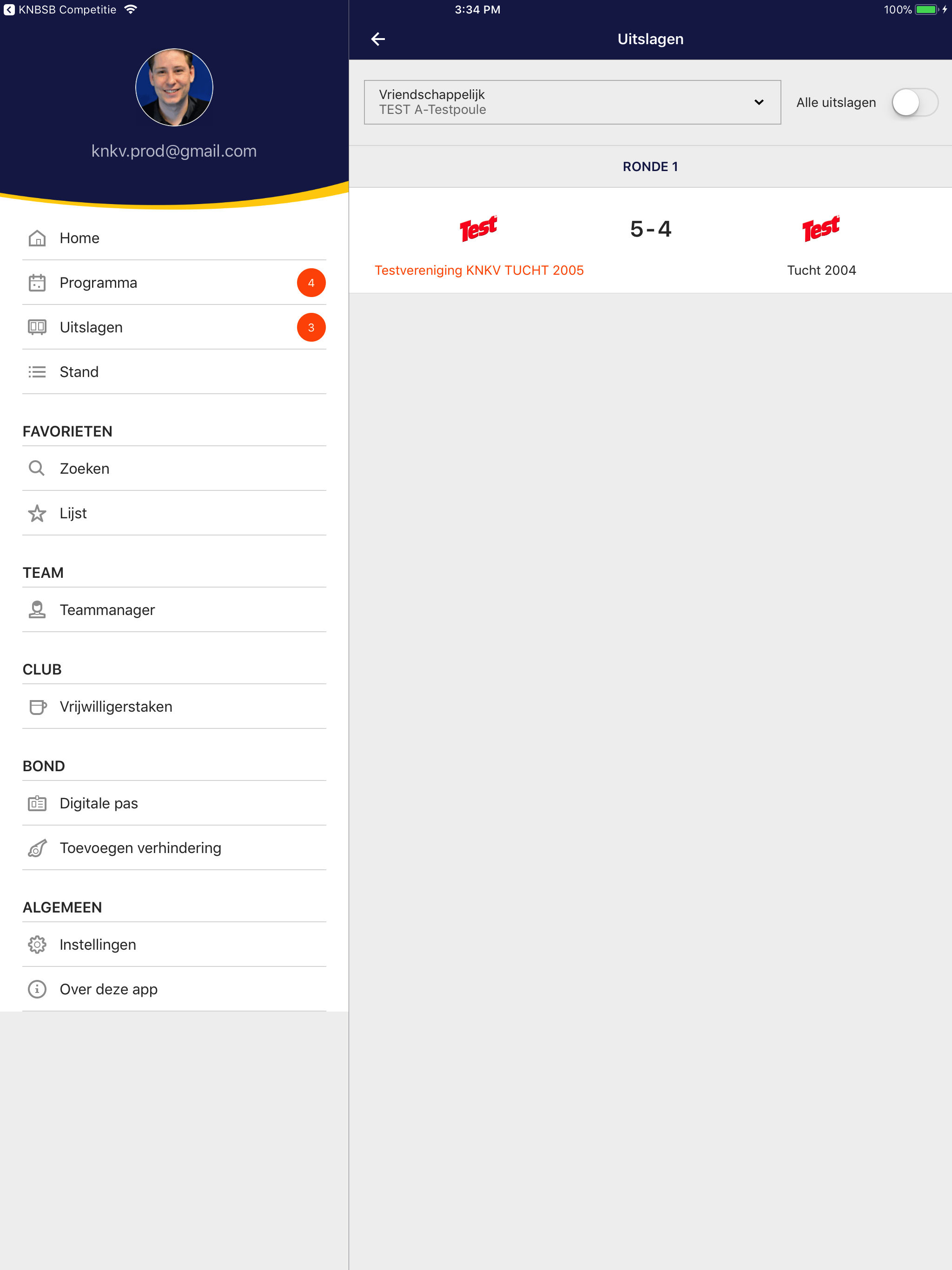 KNKV Wedstrijdzaken screenshot 14