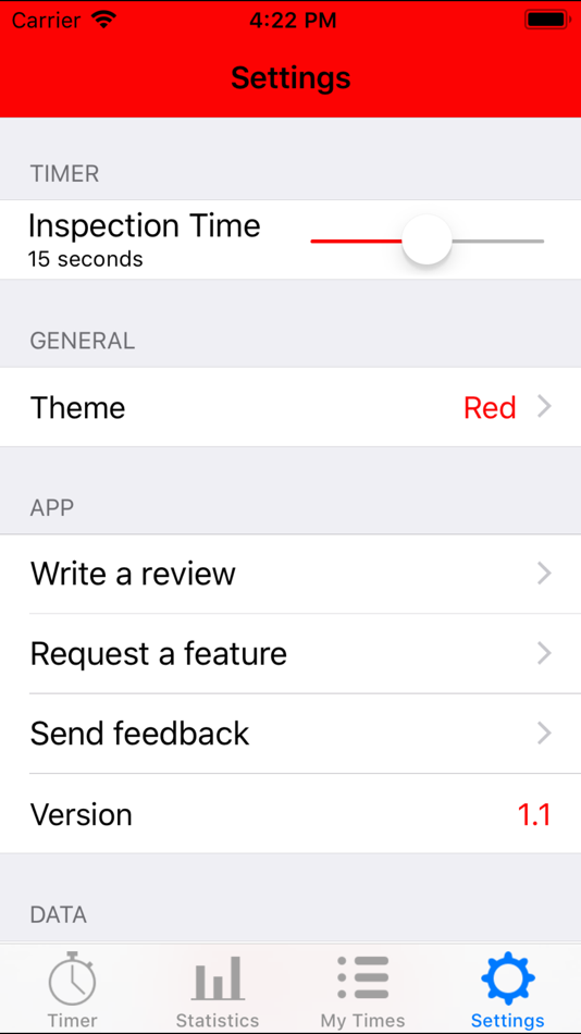 #4. Magic Cube Timer (iOS) Podle: Emrah Kavak