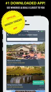 napa valley winery finder real iphone screenshot 4