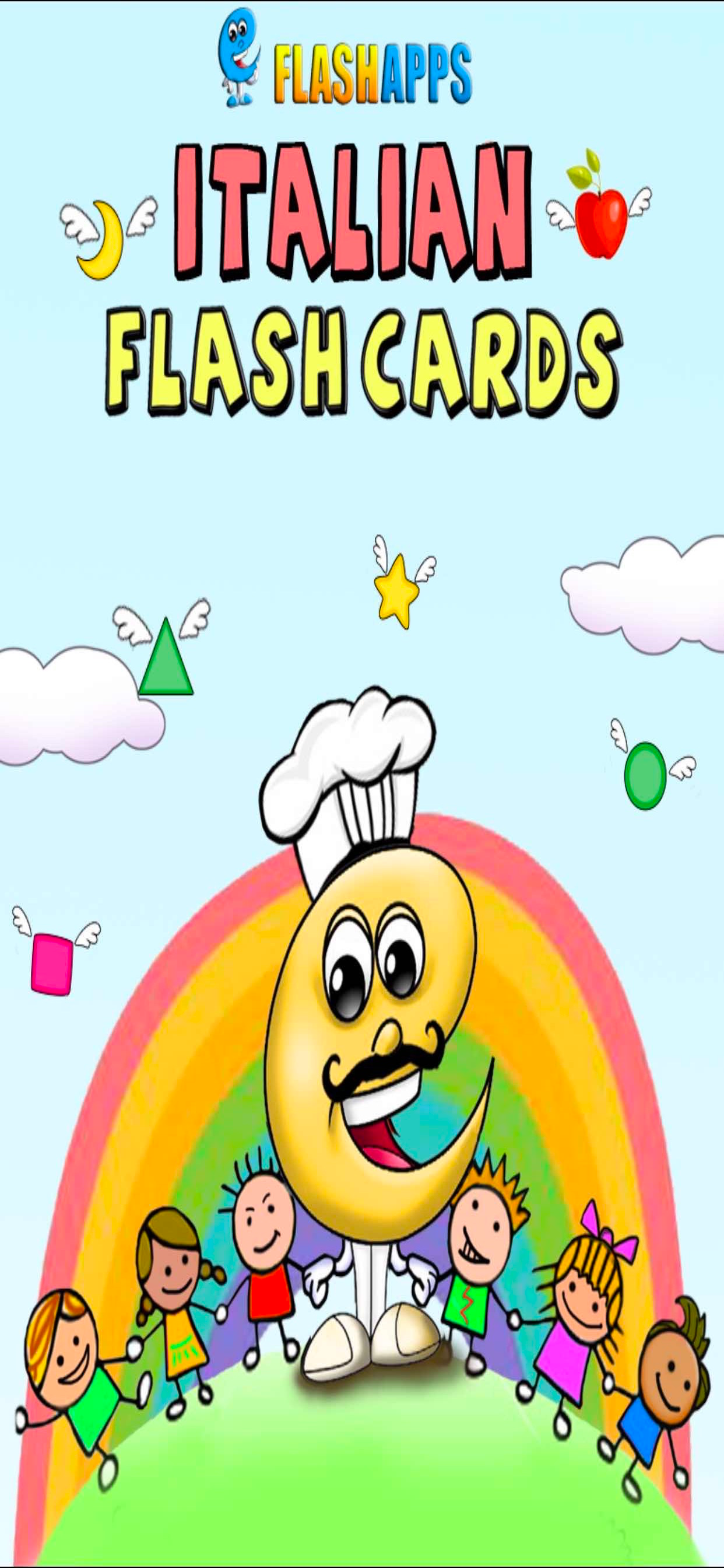 Italian Baby Flash Cards