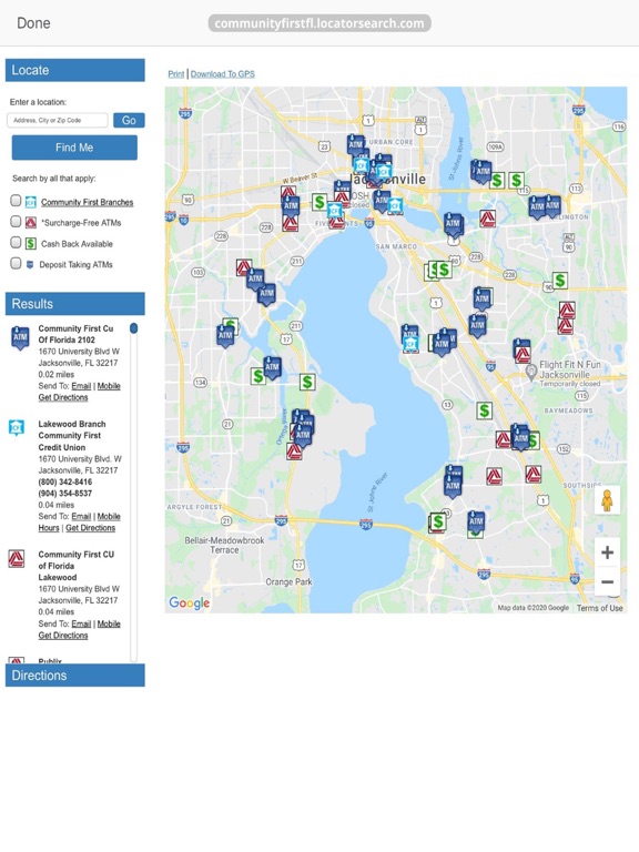 Community First CU of Florida iPad screenshot 4 - Finance app