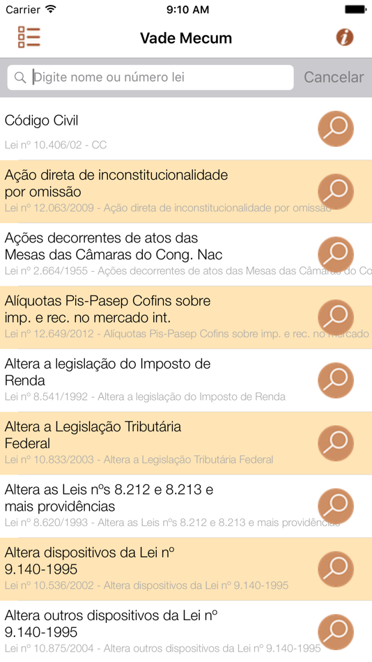 Vade Mecum Lite Direito Brasil - 6.6 - (iOS)