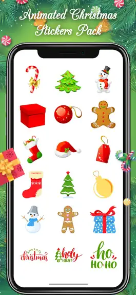 Game screenshot Animated Christmas Emojis pack mod apk