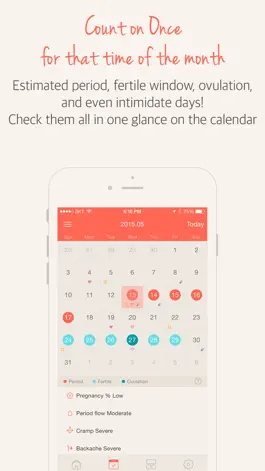 Game screenshot Once(A special period tracker) apk