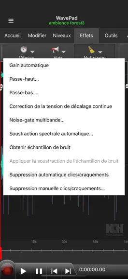 Game screenshot WavePad – Éditeur audio mod apk