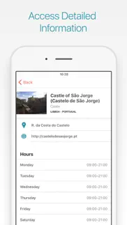 lisbon travel guide and map iphone screenshot 2