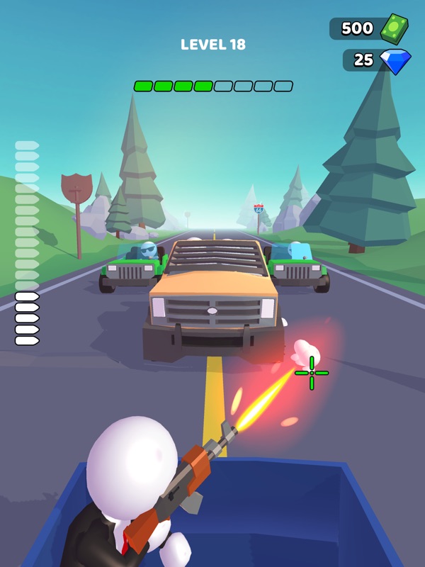 Rage Road - Car Shooting screenshot 6
